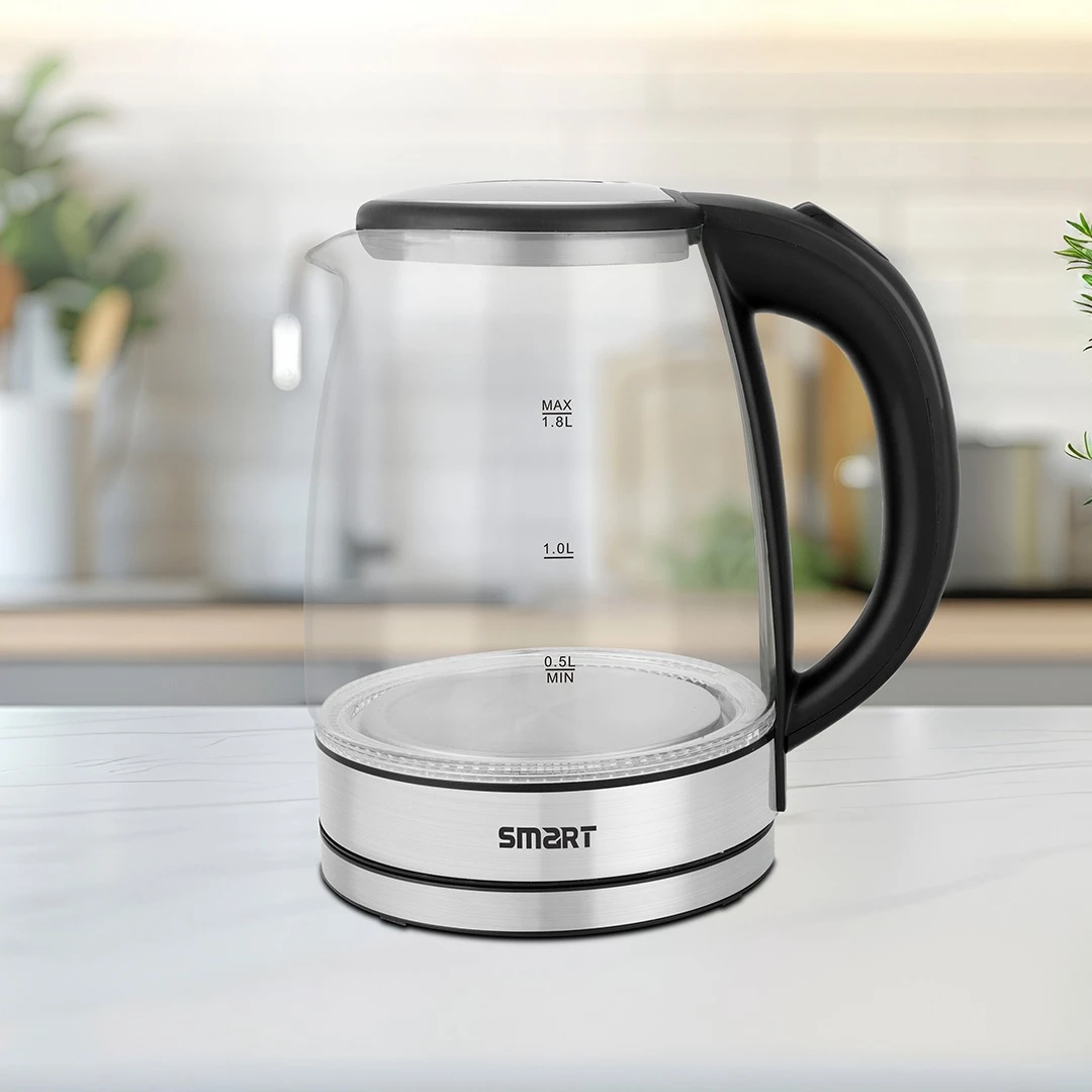 Smart Transparent Electric Kettle 1.8L