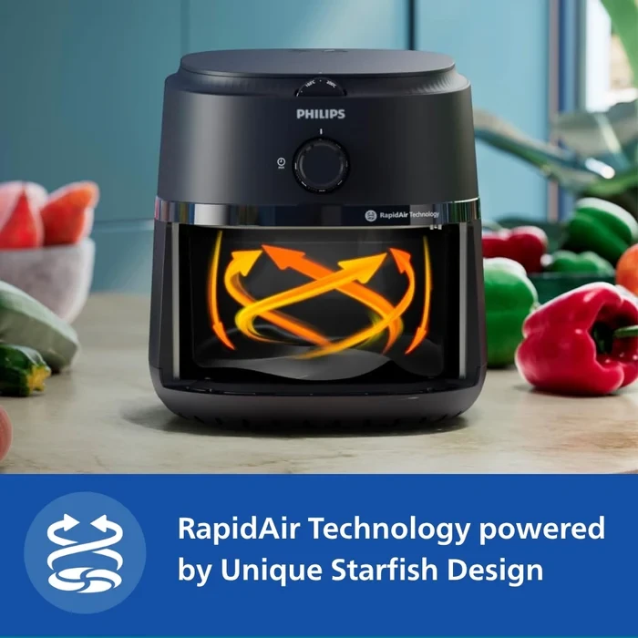 Philips NA120/00 1000 Series 4.2L Air Fryer with RapidAir Technology