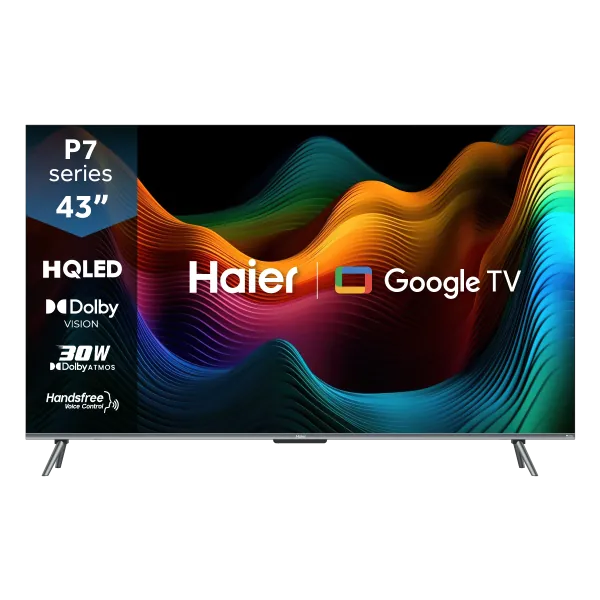 Haier H43P7UX 43 Inch 4K UHD Smart Google TV
