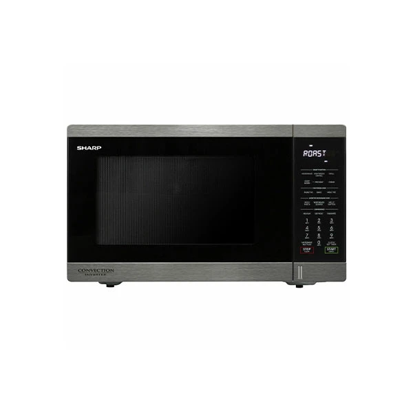 Sharp Inverter Grill & Convection Microwave Oven R-890E (BS) | 32 Liters – Black Stainless Steel